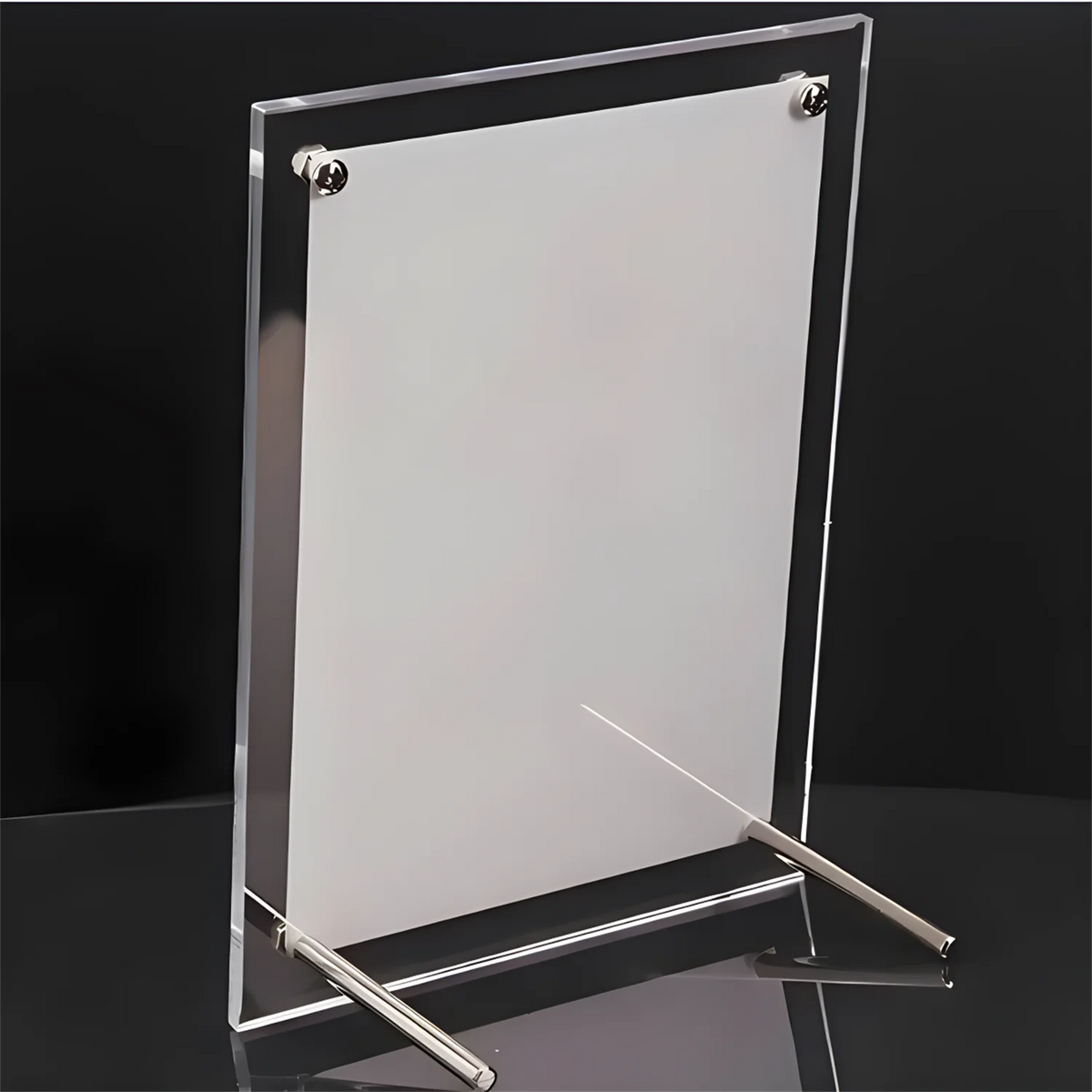 1pcs,Transparent Photo Frame Acrylic Photocard Holder Picture Frame Kpop Album Poster Tag Display Stand Desktop Ornament
