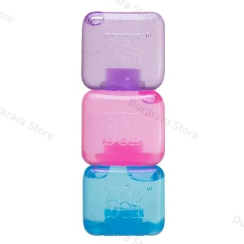 @Needoh Nice Ice Mini Square Shaped Sensory Relief Squishy Relief Fidget  Adults Collectable Stress Venting Decompression