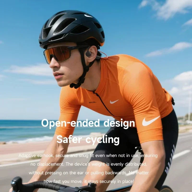 Bone Conduction Headphones Wireless IPX8 Waterproof Swimming Sports Headset Bluetooth 5.4 With Mic For Exercise Fitness 2026