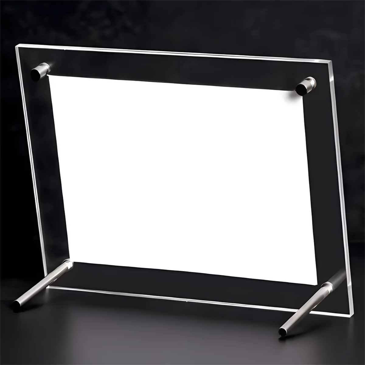 1pcs,Transparent Photo Frame Acrylic Photocard Holder Picture Frame Kpop Album Poster Tag Display Stand Desktop Ornament